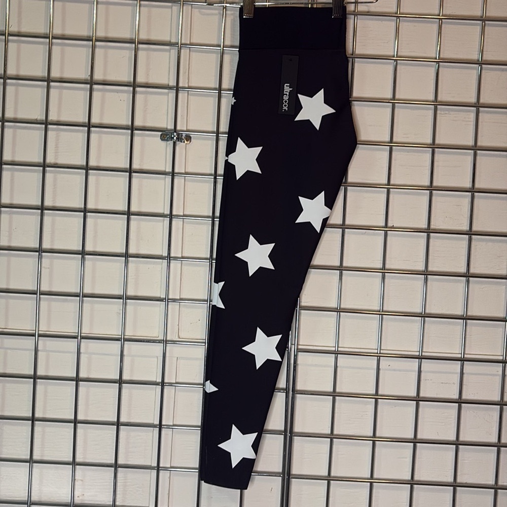 Ultracor Knockout Leggings black with white stars